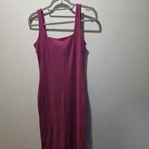 Wild Fable Magenta Ribbed Top